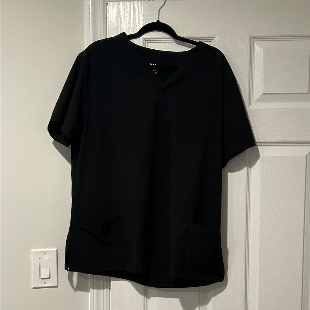 Women’s Black Scrub Top